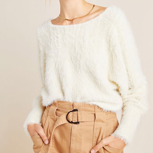 Anthropologie Sweaters - NWT Anthropologie Ember Eyelash Sweater